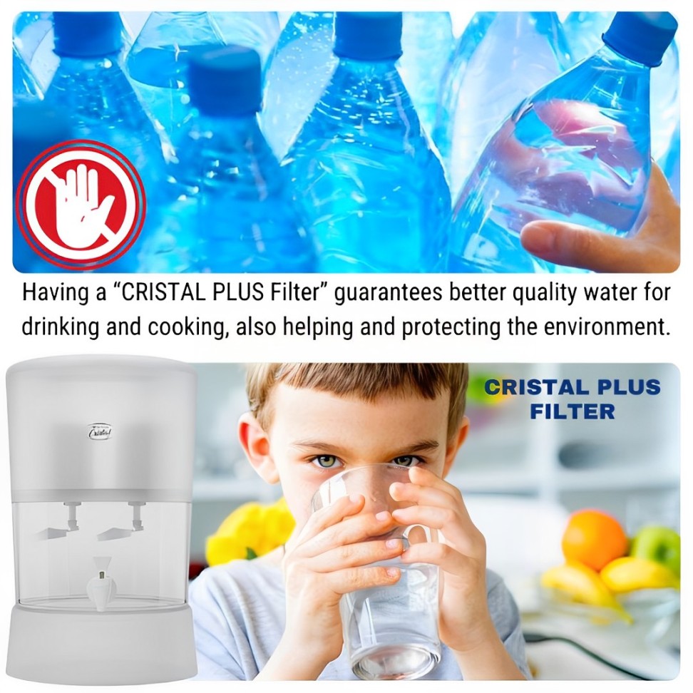 Water Filter and Purifier CRISTAL PLUS 8L