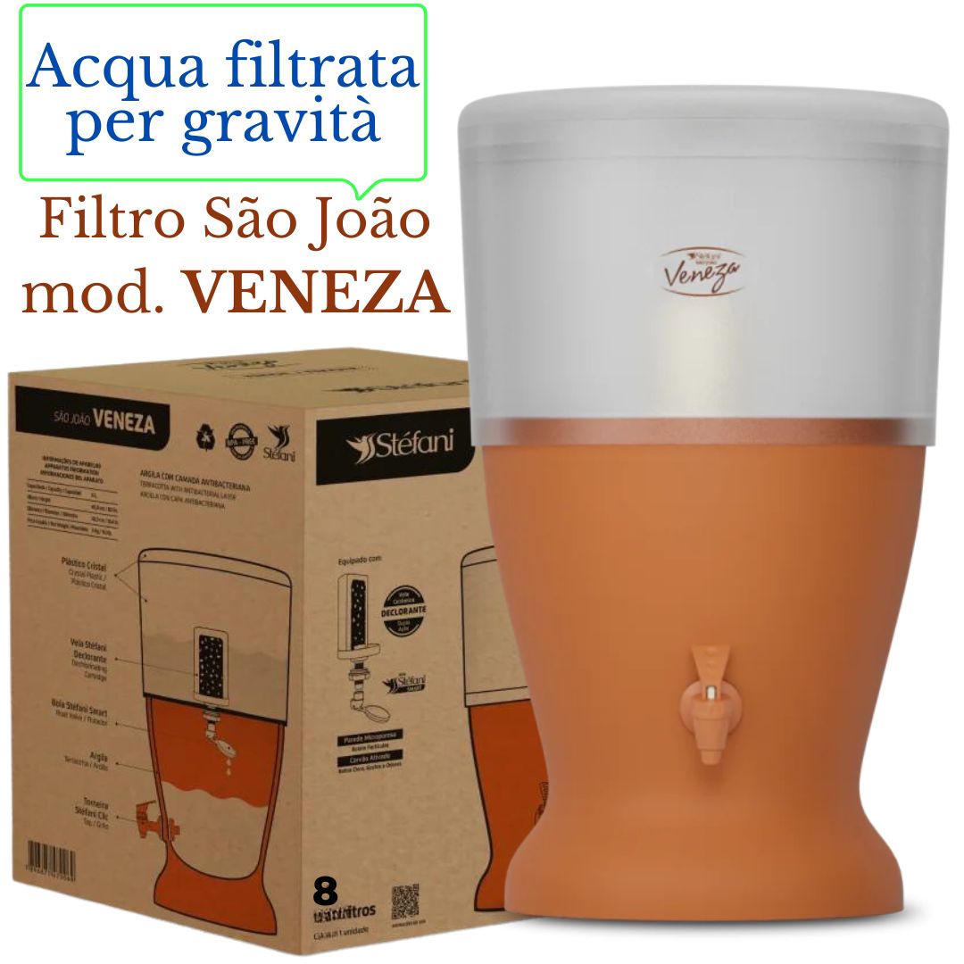 Ceramic Water Filter and Purifier São João VENEZA 8L