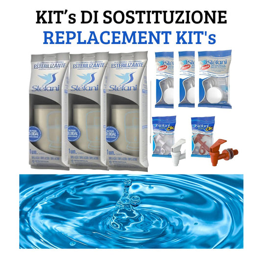 Ceramic Replacement Cartridge KIT for Water Filters and Purifiers