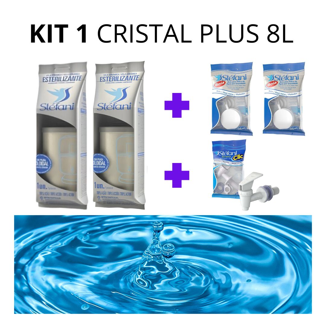 Water Filter and Purifier CRISTAL PLUS 8L