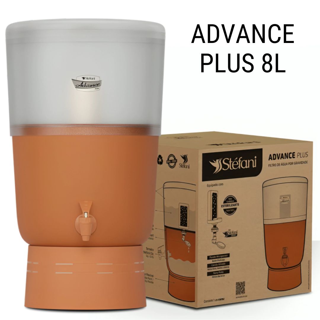 Ceramic Water Filter and Purifier ADVANCE PLUS 8L