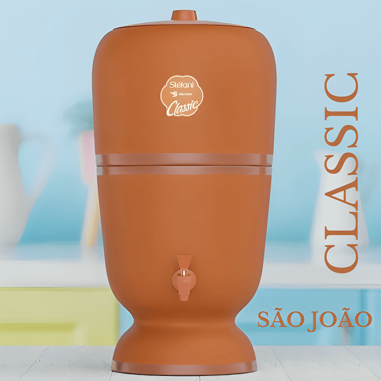 Ceramic Water Filter and Purifier São João CLASSIC 8L