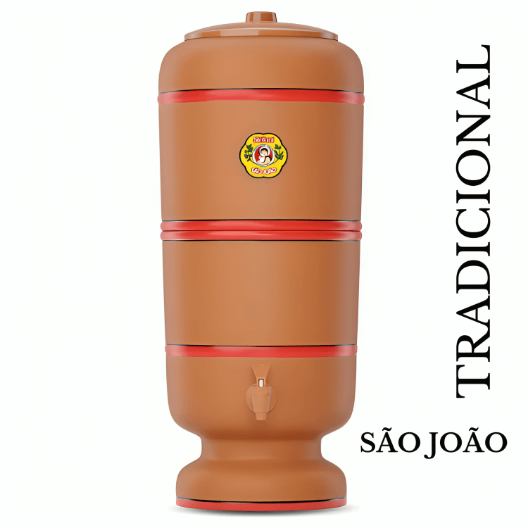 Ceramic Water Filter and Purifier São João TRADICIONAL 8L