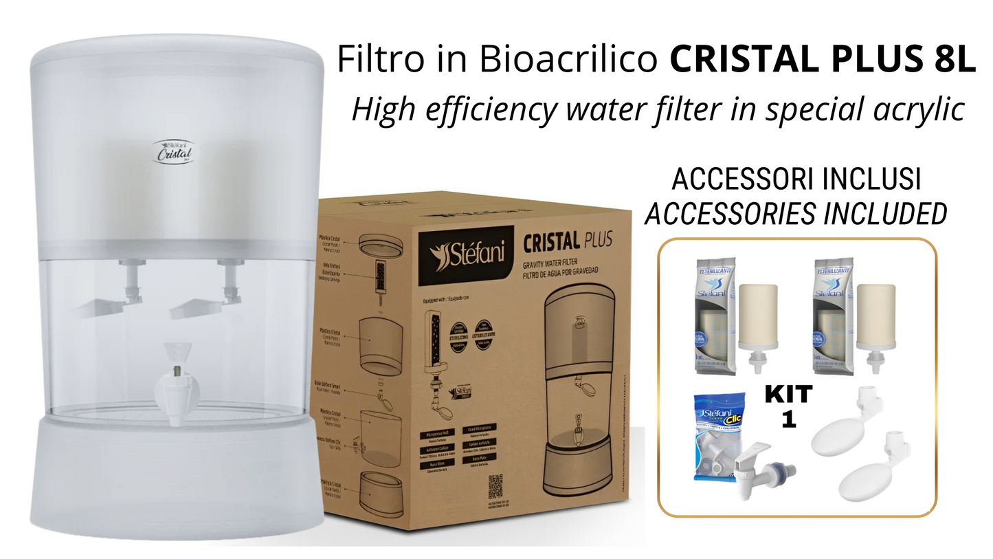 Water Filter and Purifier CRISTAL PLUS 8L