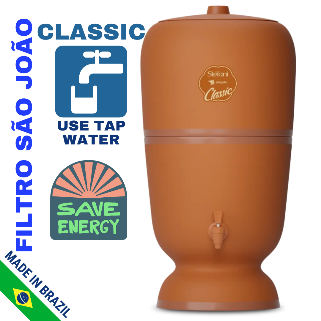 Ceramic Water Filter and Purifier São João CLASSIC 8L